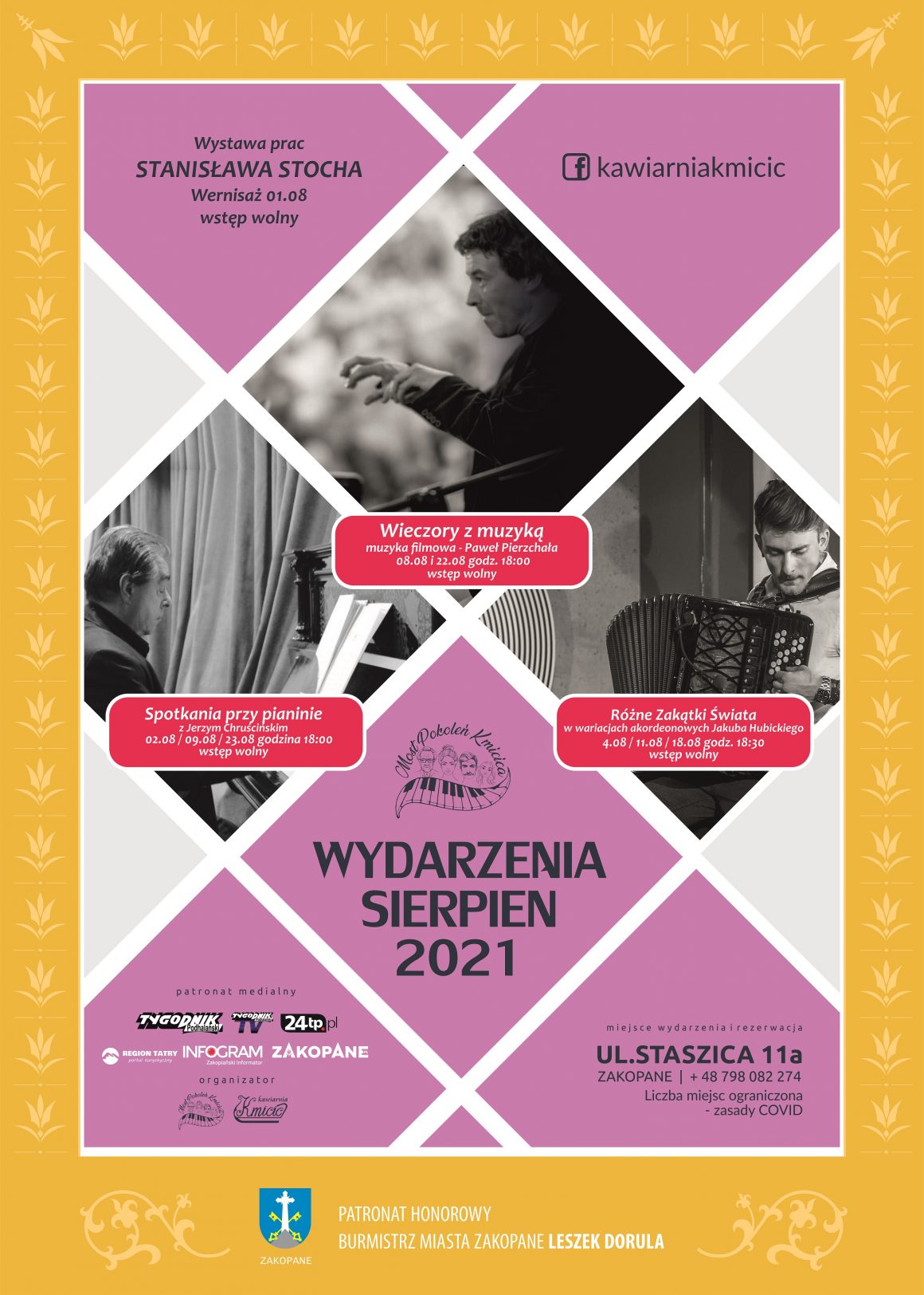 Wydarzenia sierpień 2021