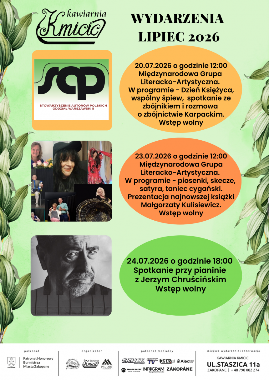 Wydarzenia Lipiec 2026